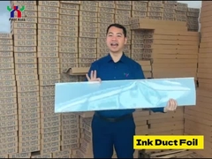 Folie pour conduits d'encre