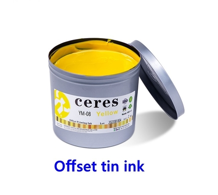 Compensez Tin Ink Metal Decorating Inks pour 3 morceaux de boîte Oven Dry
