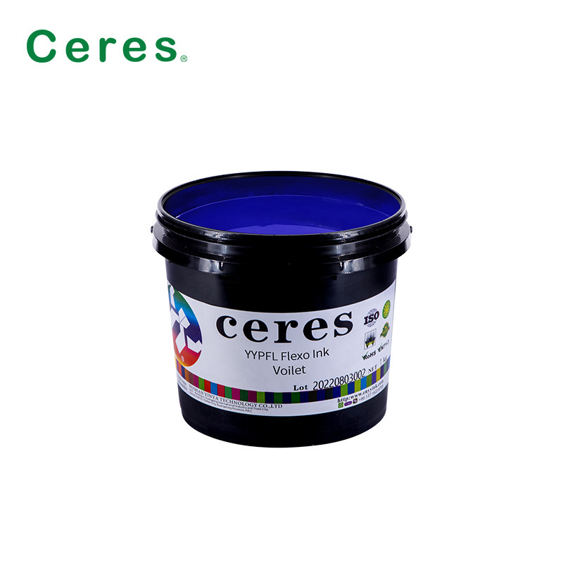 YY PFL Flexo imprimante encre Panton couleur pour les vêtements Marque déposée
