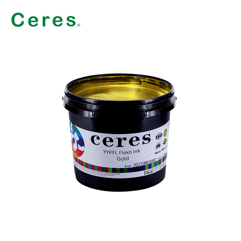 YY PFL Flexo imprimante encre Panton couleur pour les vêtements Marque déposée