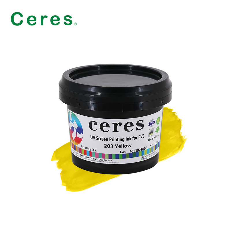 Couleur de séchage rapide UV de haute résistance de Panton d'encre d'imprimerie d'écran