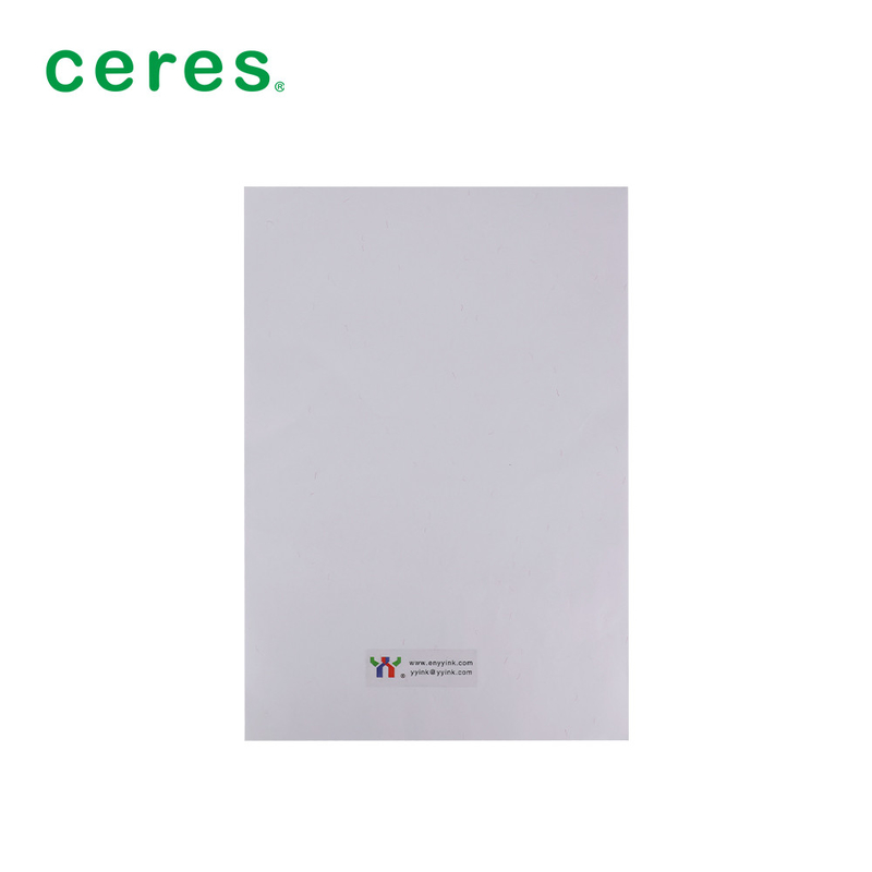 A4 Papyrus de sécurité en fibres UV Fibre rouge visible et bleue invisible d'une longueur de 3 mm
