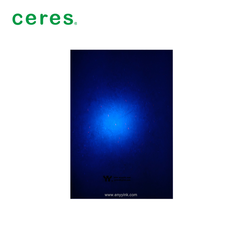 A4 Papyrus de sécurité en fibres UV Fibre rouge visible et bleue invisible d'une longueur de 3 mm