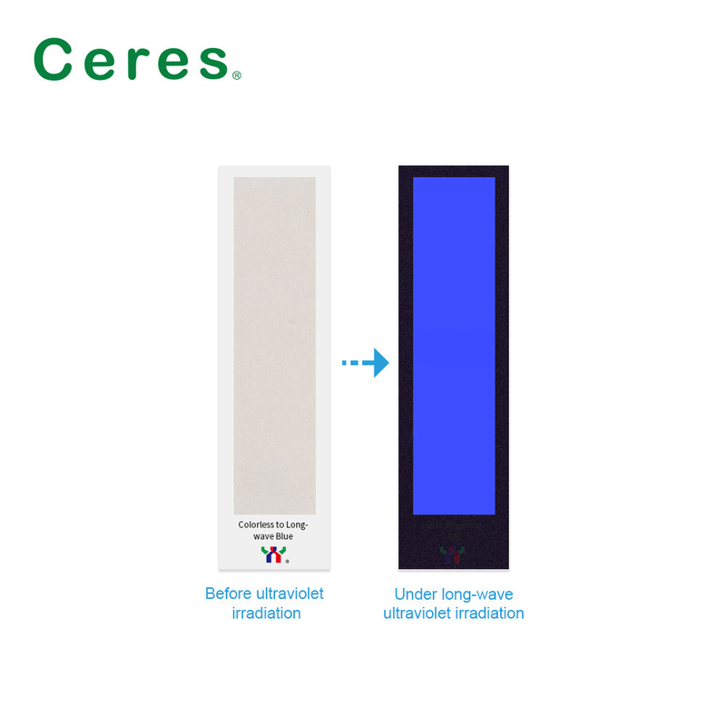 TIN UV INVISIBLE Pour TOUS LES CERTIFICATS DE SÉCURITÉ de couleur au bleu par presse offset