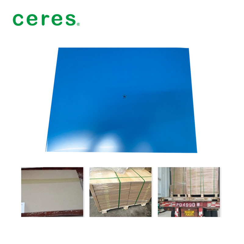Plaque Ctcp de couleur bleue d'une épaisseur de 0,15 et 0,3 mm