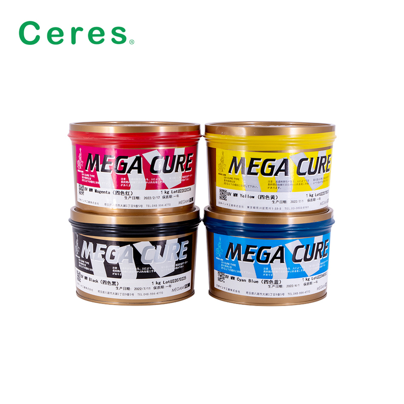 NW 43 encre UV violette avec certification 14001 et durée de conservation de 12 mois pour une impression de haute qualité