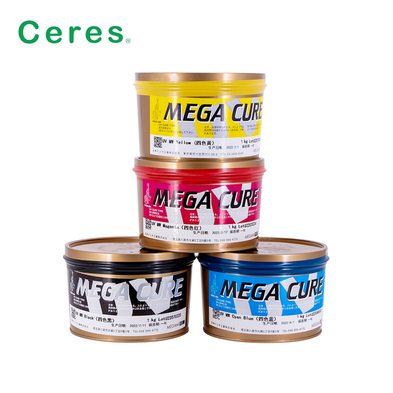 NW 43 encre UV violette avec certification 14001 et durée de conservation de 12 mois pour une impression de haute qualité