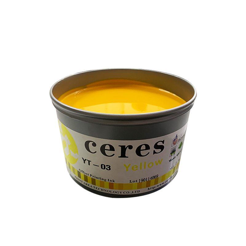 Ceres YT-03 AA+ Grade Environmental Anti-skin encre d'impression offset pour une presse offset alimentée à la feuille