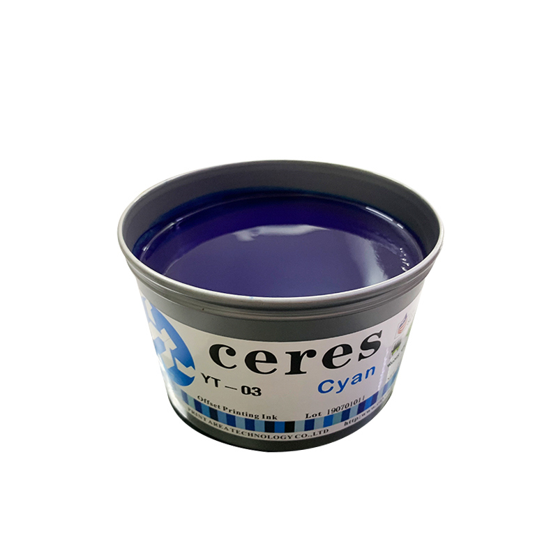 Ceres YT-03 AA+ Grade Environmental Anti-skin encre d'impression offset pour une presse offset alimentée à la feuille