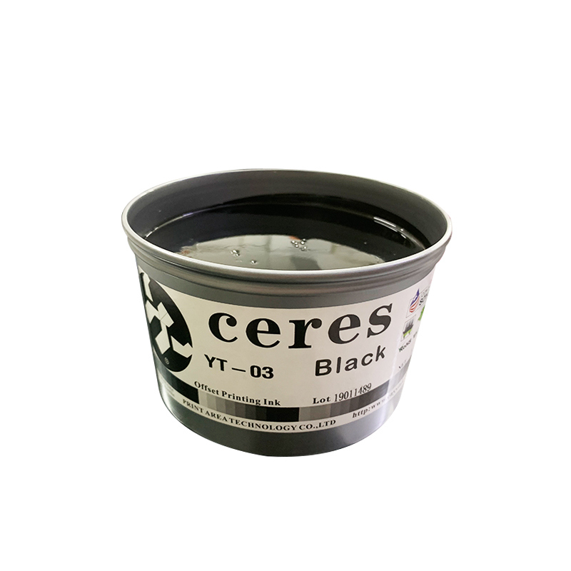 Ceres YT-03 AA+ Grade Environmental Anti-skin encre d'impression offset pour une presse offset alimentée à la feuille