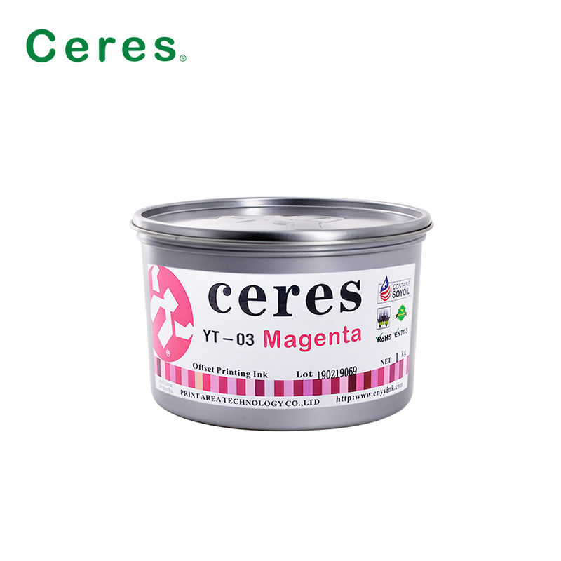 Encrés d'impression à base de solvants conformes à la norme EN71-3 YT-03