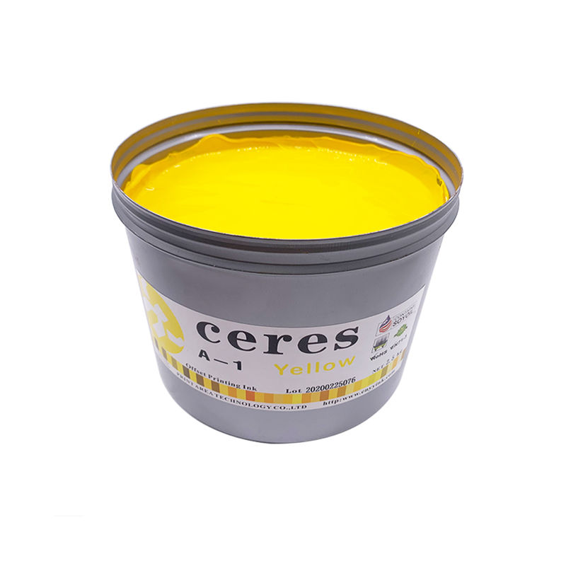 Encre d'impression offset au soja haute brillance et haute densité de couleur avec garantie de 24 mois pour tout papier