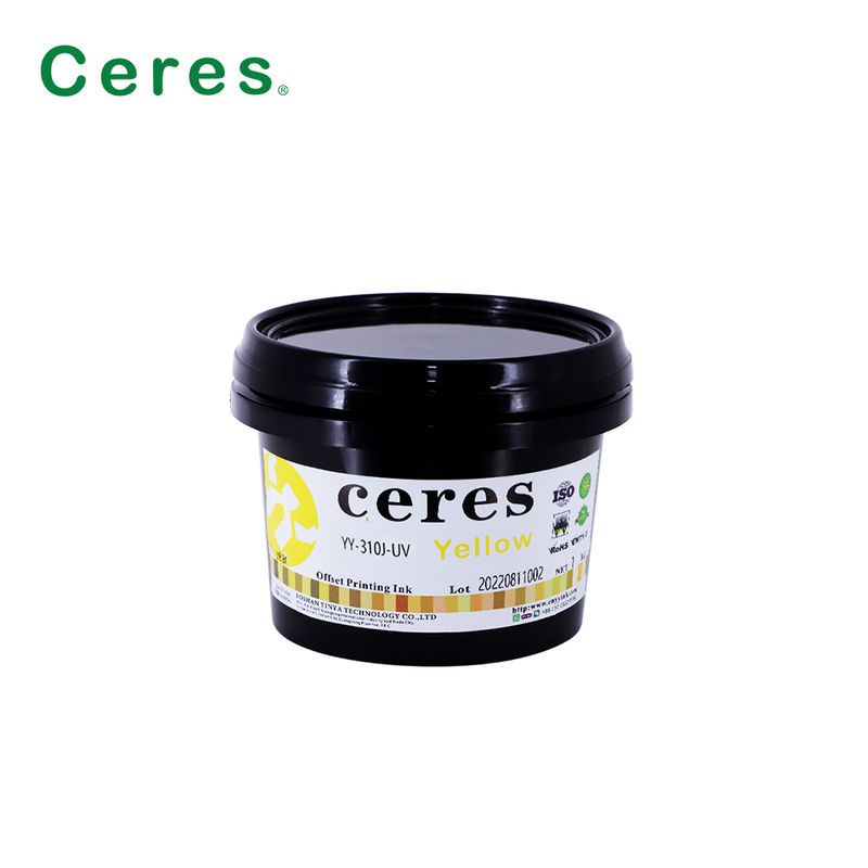 L'encre offset UV économique et efficace avec une garantie de 24 mois pour l'impression haut de gamme