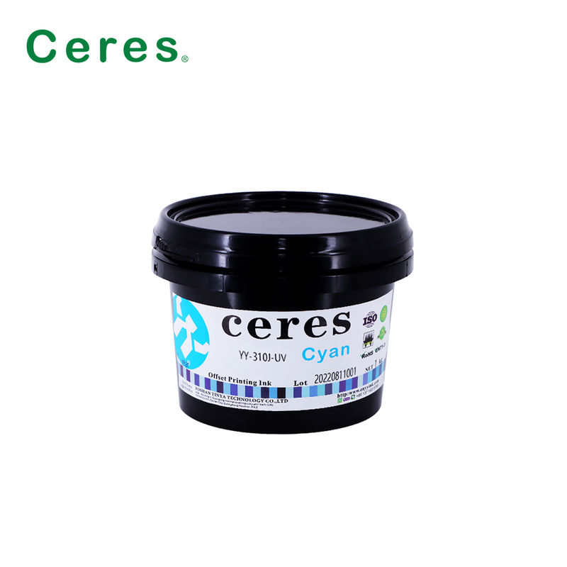 L'encre offset UV économique et efficace avec une garantie de 24 mois pour l'impression haut de gamme