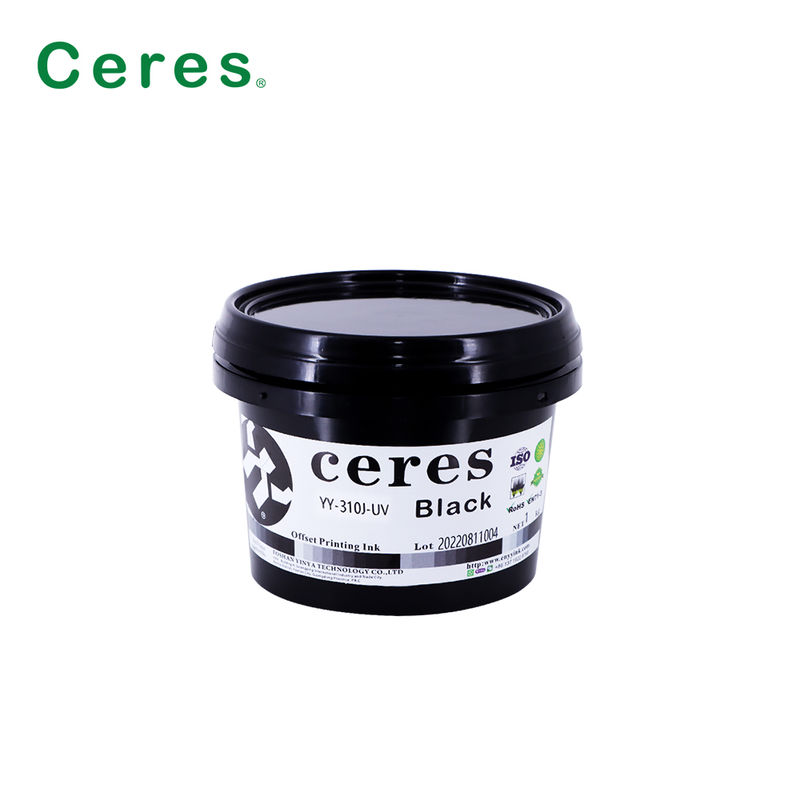 L'encre offset UV économique et efficace avec une garantie de 24 mois pour l'impression haut de gamme