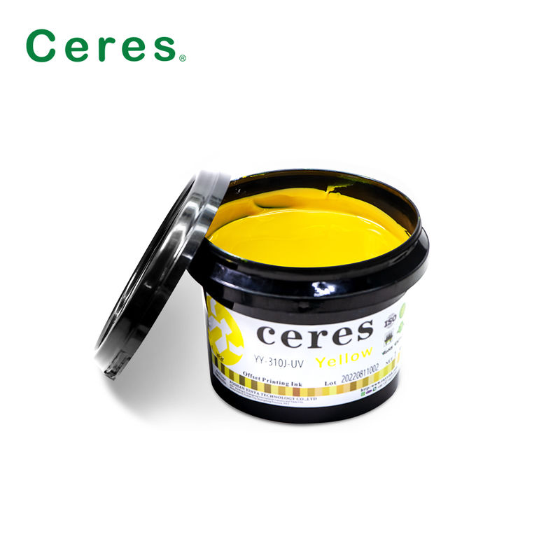L'encre offset UV économique et efficace avec une garantie de 24 mois pour l'impression haut de gamme