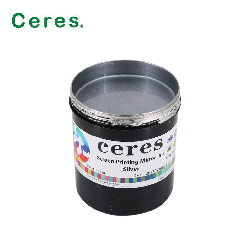 Encre miroir argent brillant pour impression offset, validité 2 ans et qualité A+