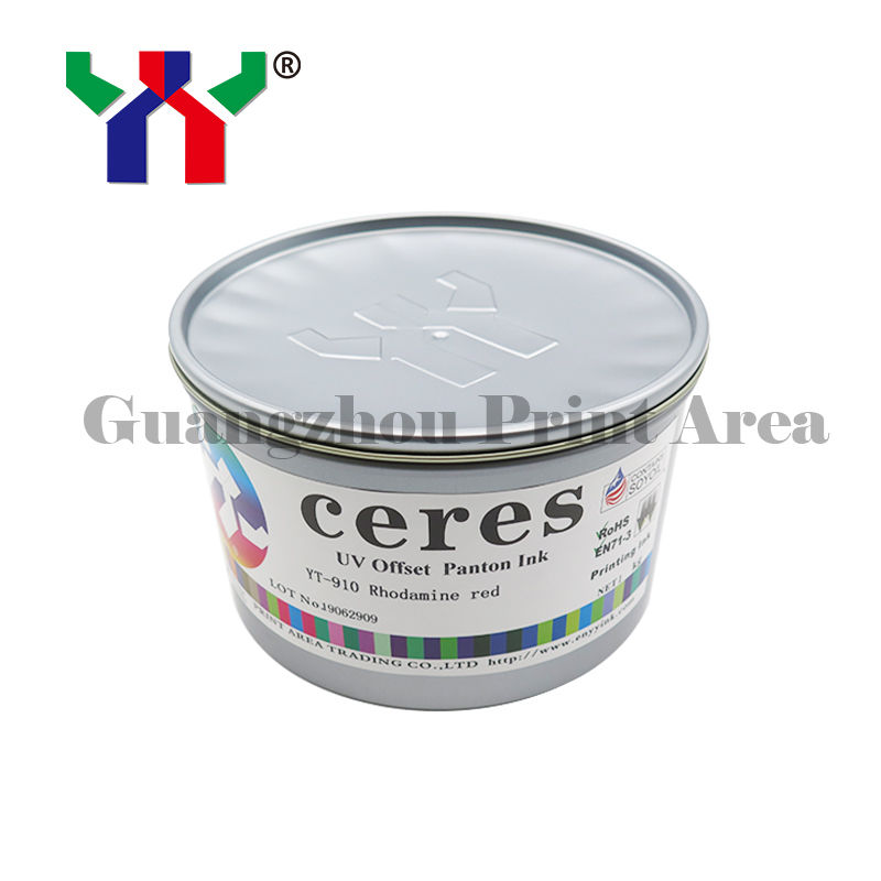 Encre offset UV YT-910 avec garantie de 24 mois, 100% sûre et testée pour l'impression d'emballages