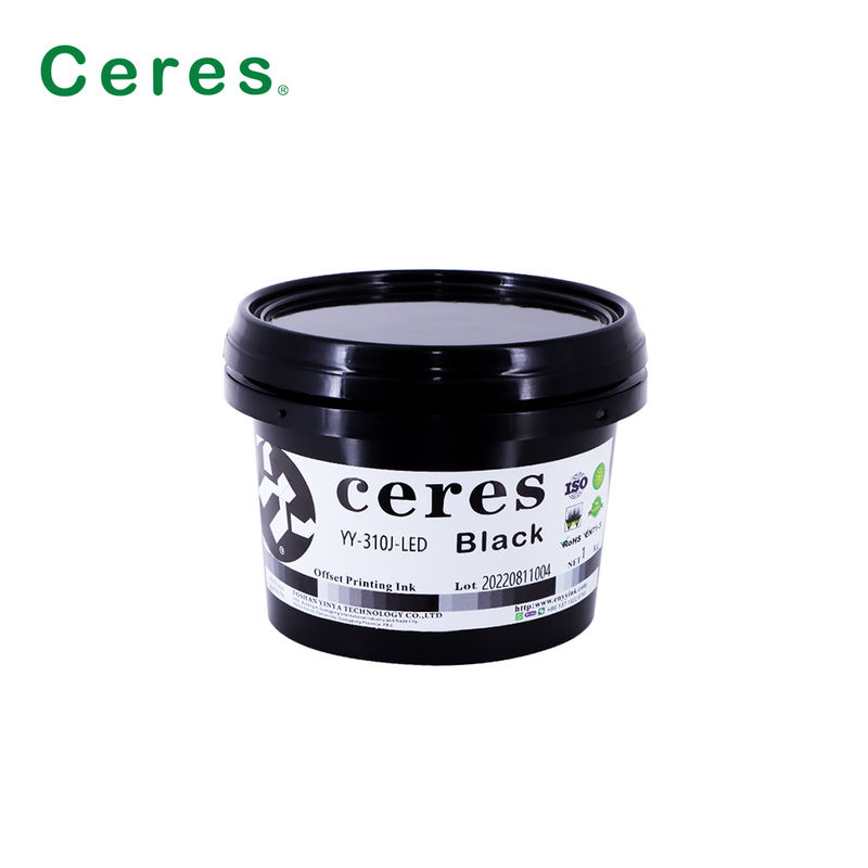 UV Offset Ink Couleur rouge chaude Séchage rapide avec de bonnes performances de transfert pour l'impression offset
