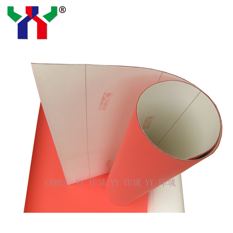 PS Plaque Offset Couverture Types de caoutchouc rouge Machine d'impression UV Affinité