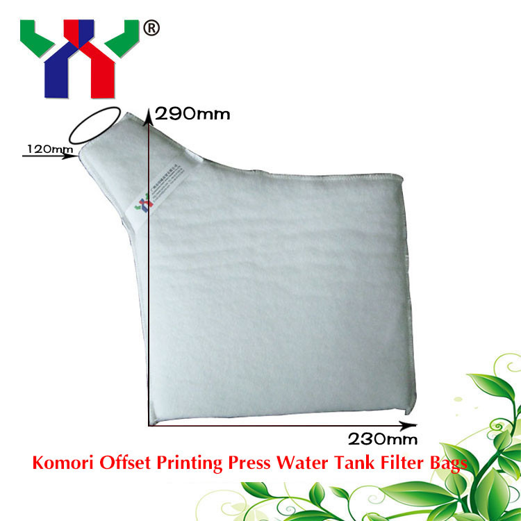 Sacs à filtres en coton blanc en polyester Ceres 4x8 pour machine d'impression offset