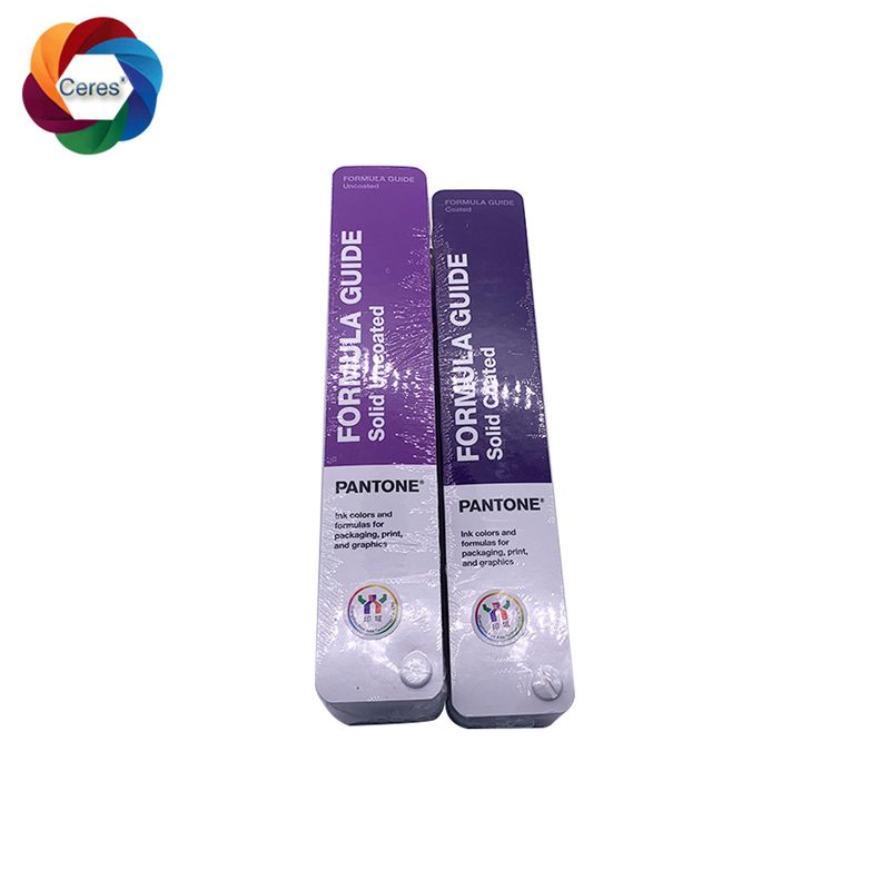 GP1601A Guide de la formule Pantone revêtu non revêtu 2196 couleurs 2 pièces