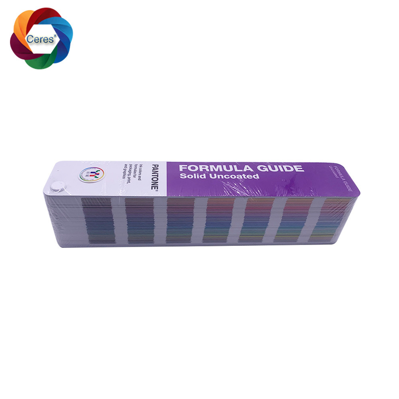 GP1601A Guide de la formule Pantone revêtu non revêtu 2196 couleurs 2 pièces