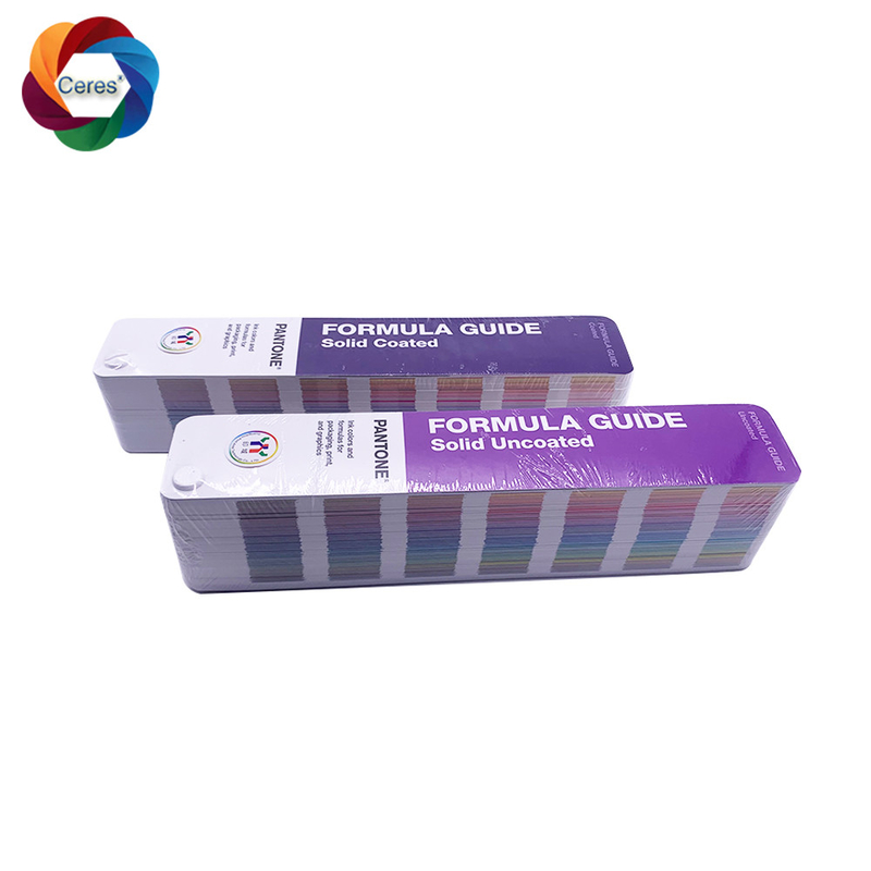 GP1601A Guide de la formule Pantone revêtu non revêtu 2196 couleurs 2 pièces