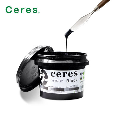 L'encre d'impression UV Pantone à haute concentration fluorescente 1 kg boîte